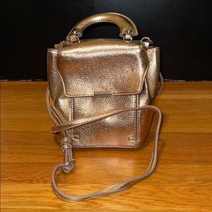 Danielle Nicole metallic gold crossbody bag